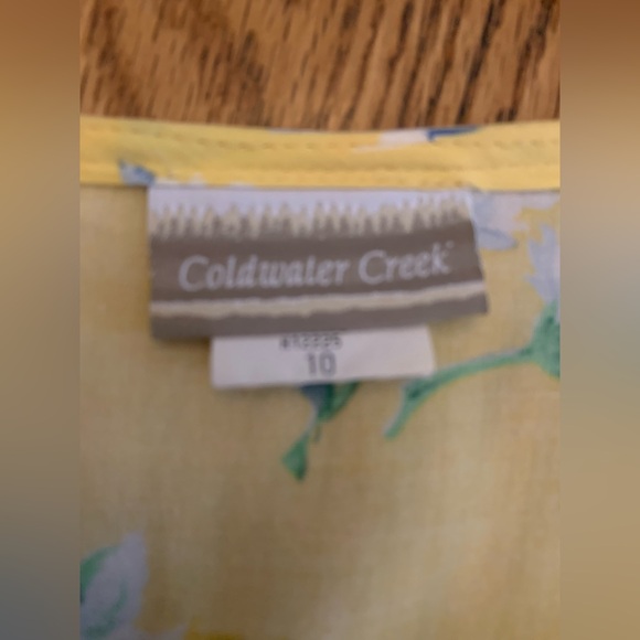 Coldwater creek Vintage 90's dress grunge floral maxi /midi dress pheobe friends - Picture 7 of 9